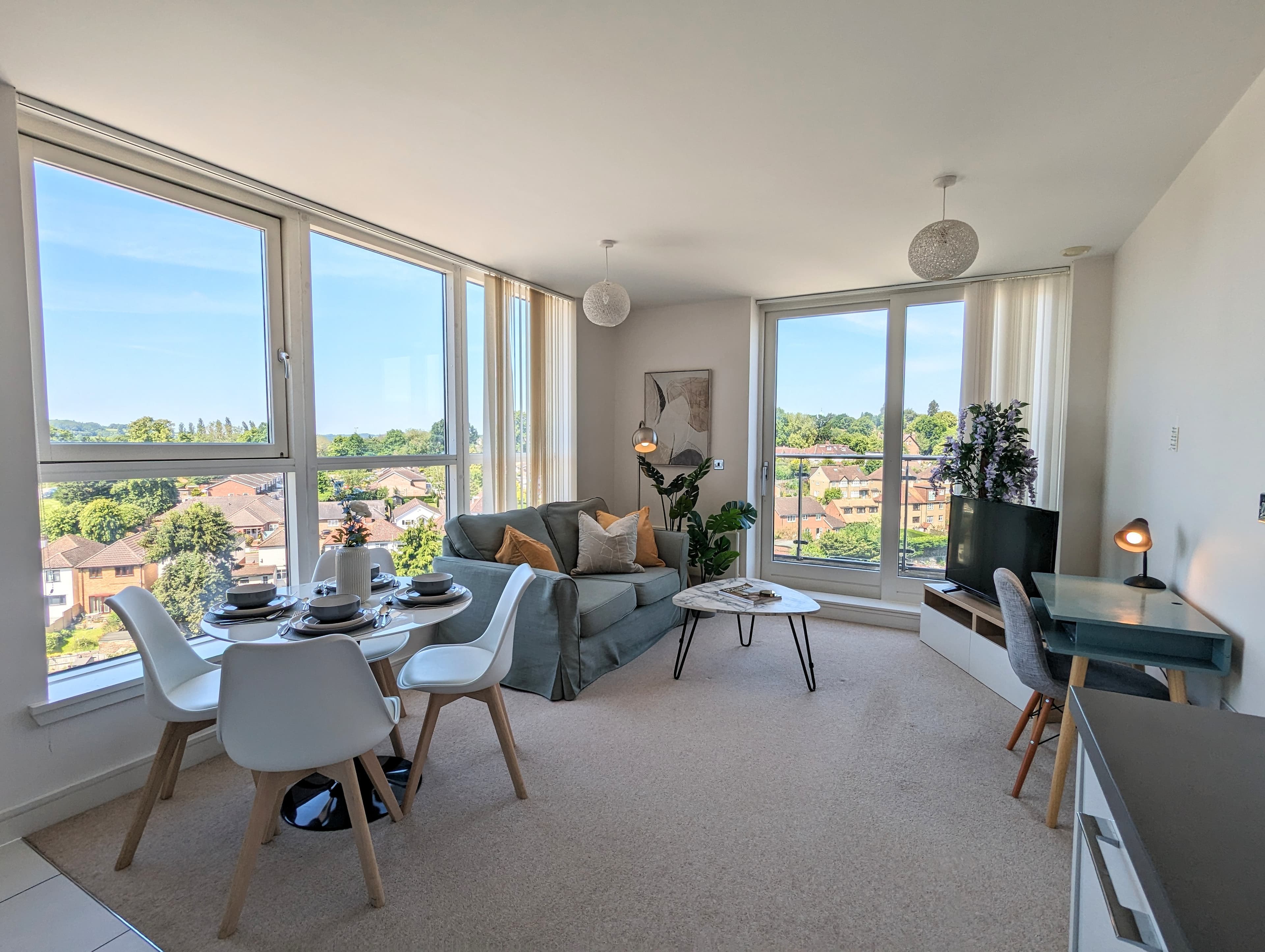 Living room at No. 43 Elite